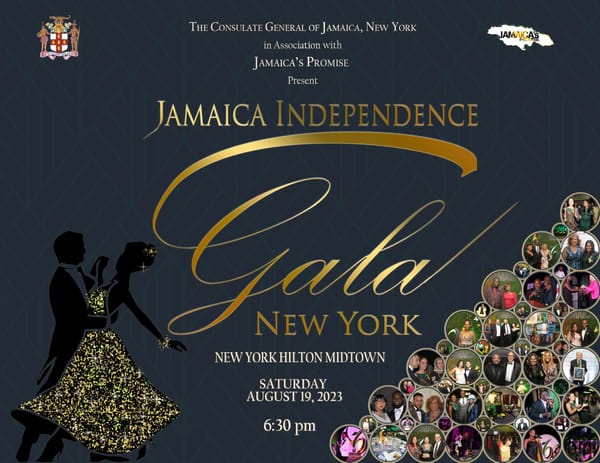 Jamaica Independence Gala, New York Sponsor Deck - Page 1