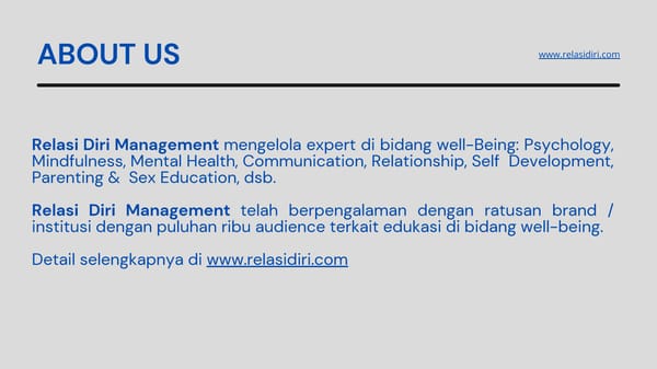 Handbook  - Internship Relasi Diri - Page 2