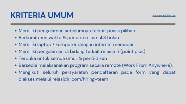 Handbook  - Internship Relasi Diri - Page 5