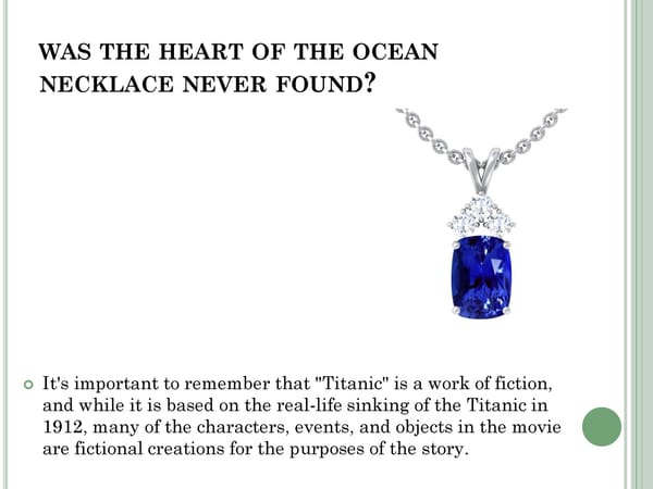 The Development Of Titanic Sapphire Necklaces - Page 5