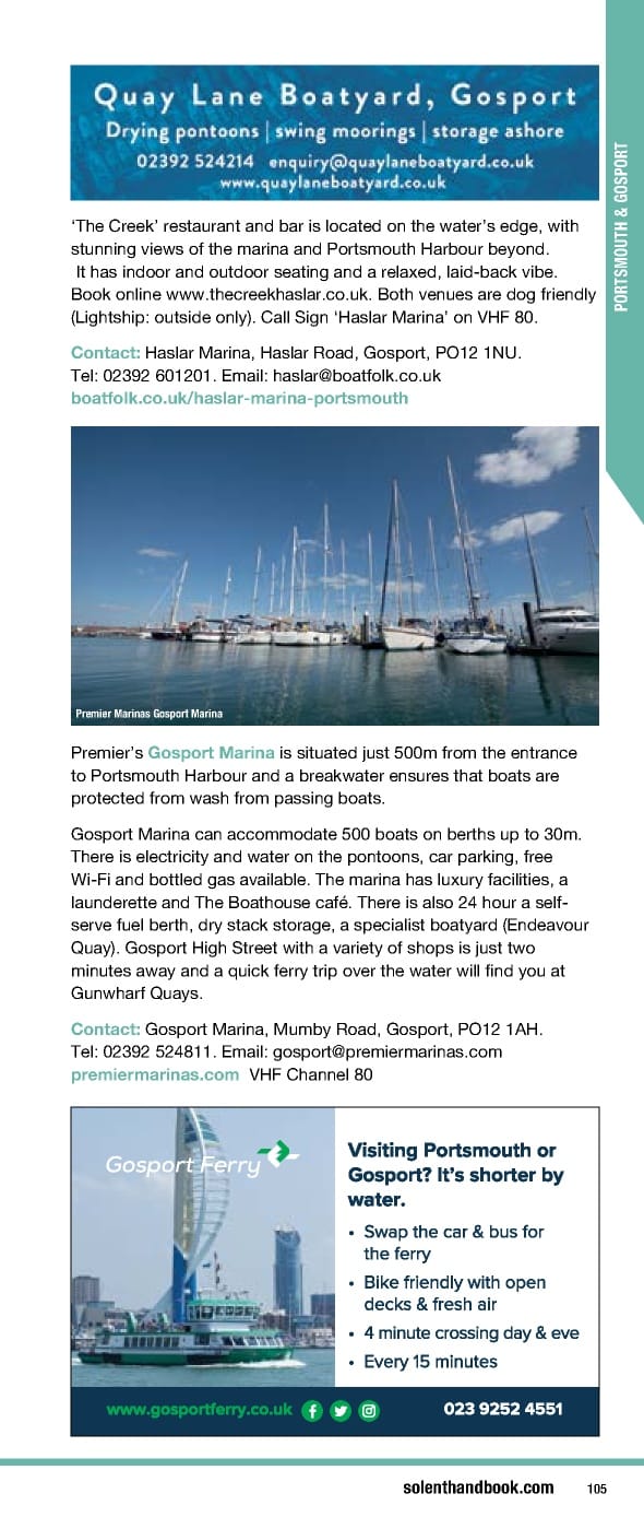 Solent Handbook & Directory April 2023- March 2024 - Page 105