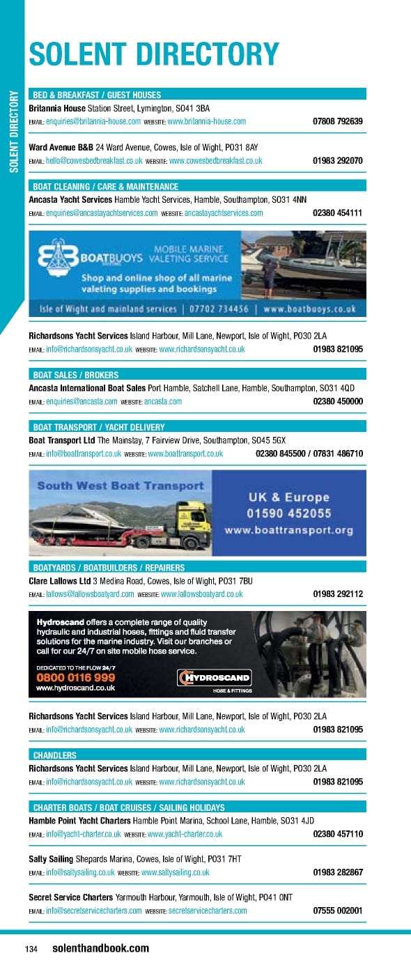 Solent Handbook & Directory April 2023- March 2024 - Page 134