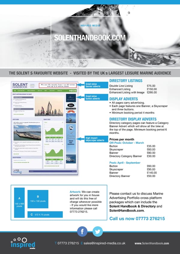 Solent Handbook & Directory Ratecard - Page 6