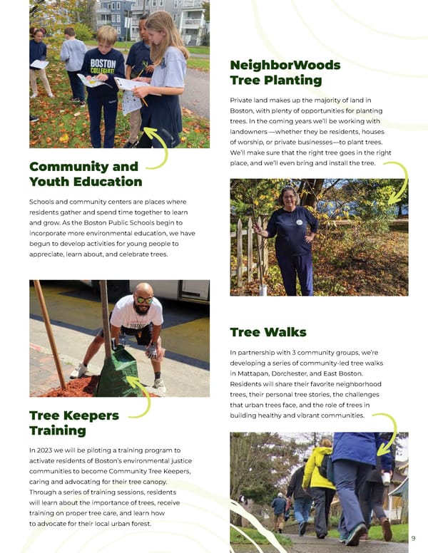 Speak for the Trees Annual Report 2022 - Page 11