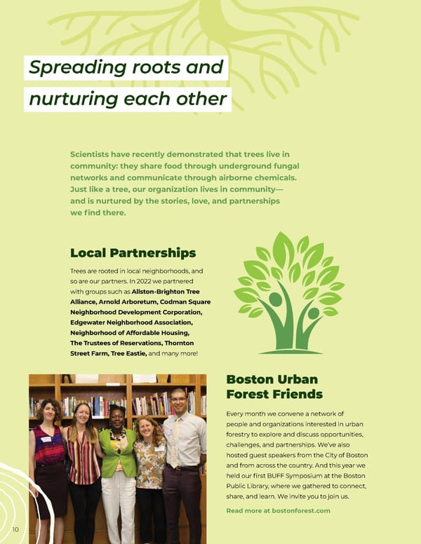 Speak for the Trees Annual Report 2022 - Page 12