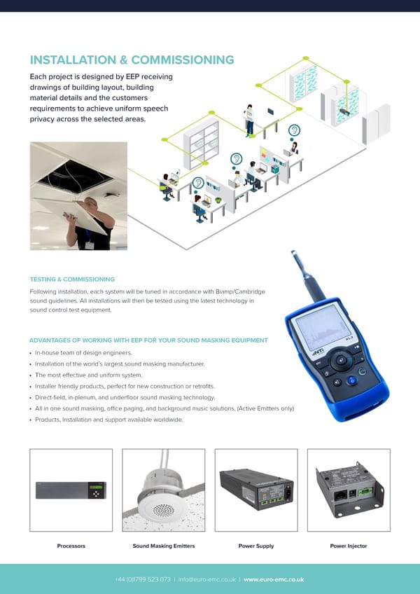 European EMC Products Ltd - Sound Masking Brochure - Page 5