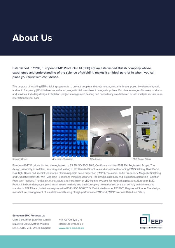 European EMC Products Ltd - Sound Masking Brochure - Page 6