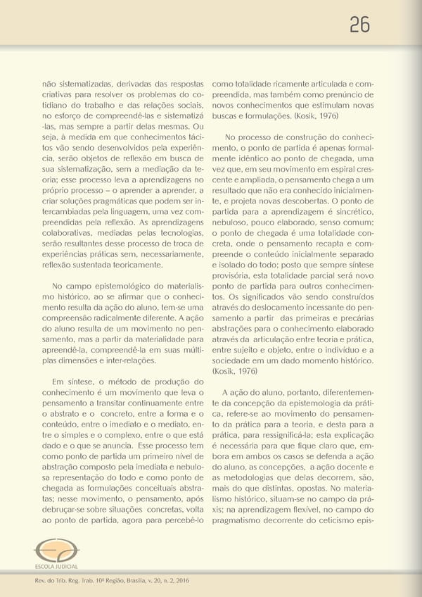 Revista do TRT 10 V. 20 n. 2 2016 - Page 26