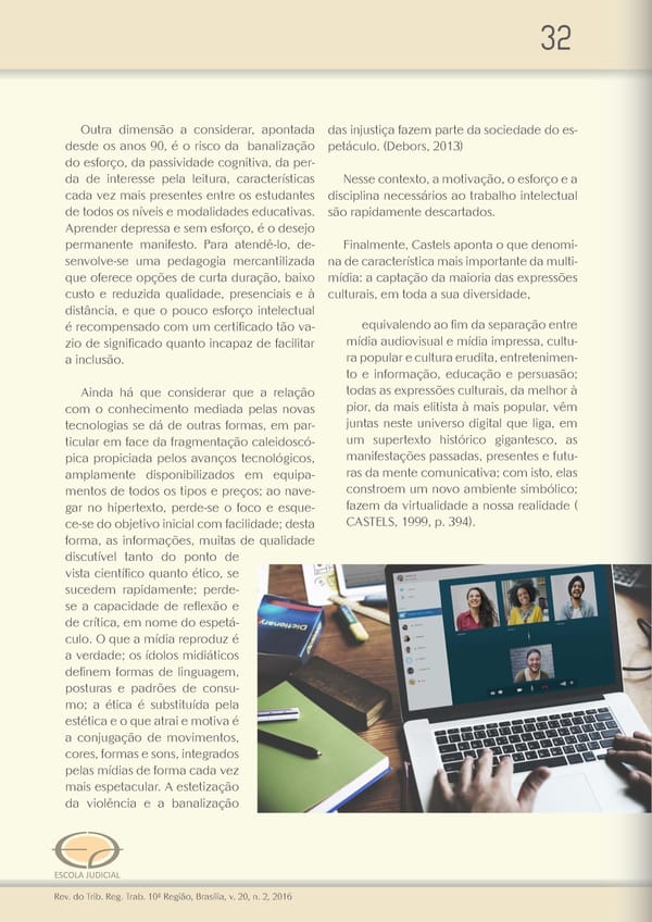 Revista do TRT 10 V. 20 n. 2 2016 - Page 32