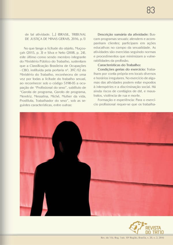 Revista do TRT 10 V. 20 n. 2 2016 - Page 83