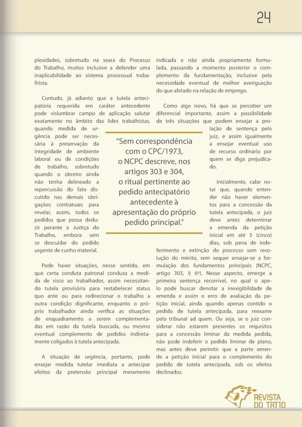 Revista TRT 10 v. 20 n. 1 - Page 23