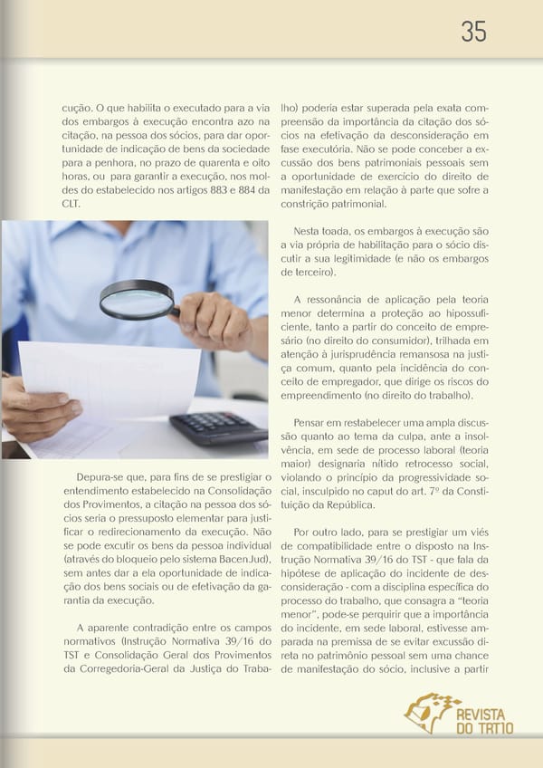 Revista TRT 10 v. 20 n. 1 - Page 34