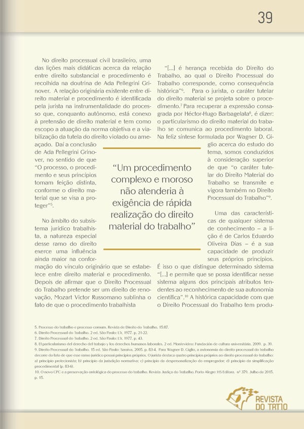 Revista TRT 10 v. 20 n. 1 - Page 38