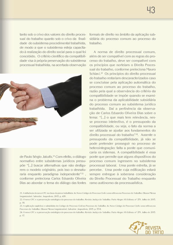 Revista TRT 10 v. 20 n. 1 - Page 42