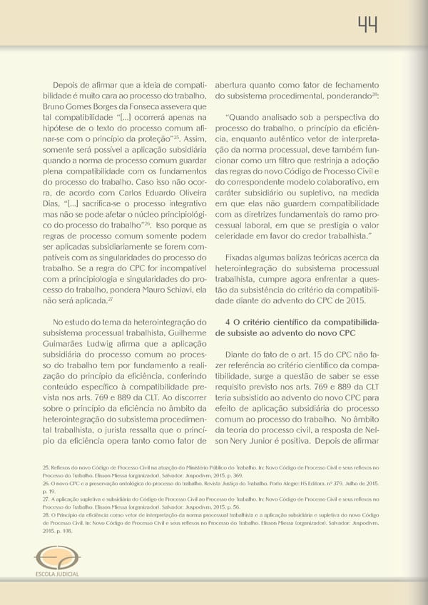 Revista TRT 10 v. 20 n. 1 - Page 43