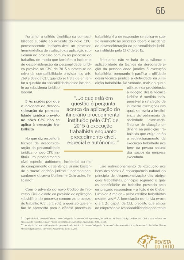 Revista TRT 10 v. 20 n. 1 - Page 65