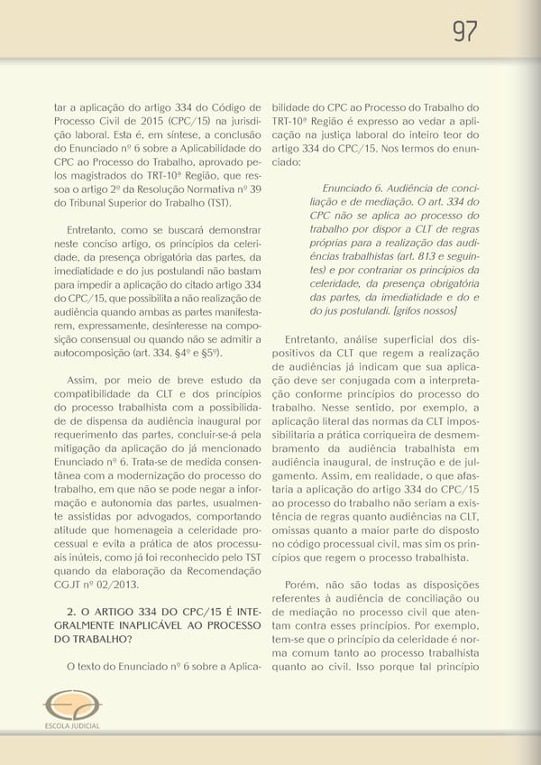 Revista TRT 10 v. 20 n. 1 - Page 96