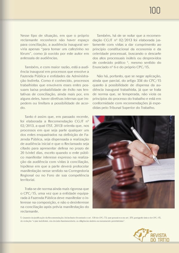 Revista TRT 10 v. 20 n. 1 - Page 99