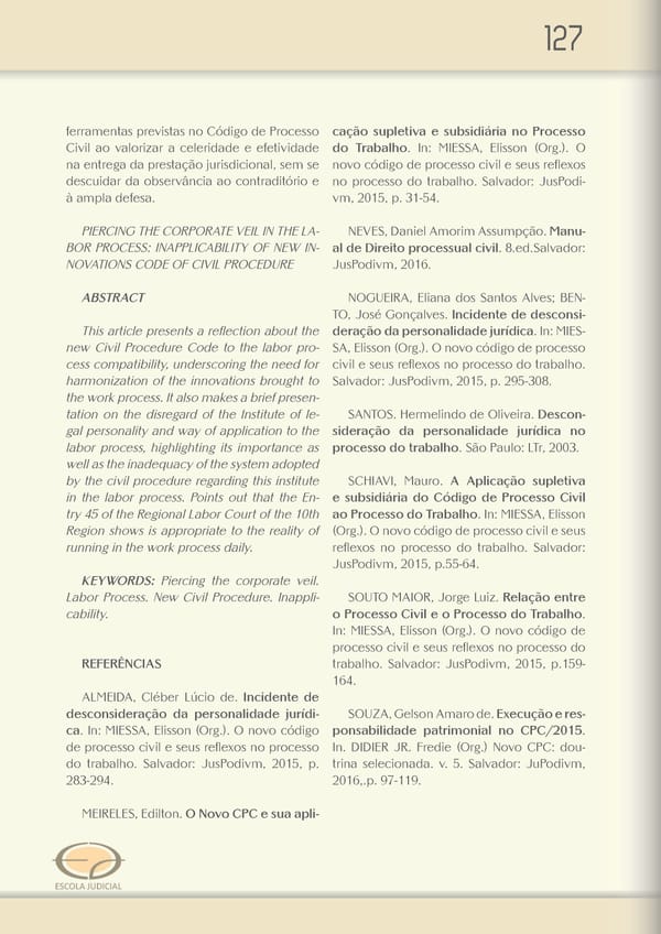 Revista TRT 10 v. 20 n. 1 - Page 126