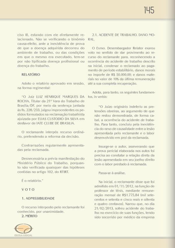 Revista TRT 10 v. 20 n. 1 - Page 144