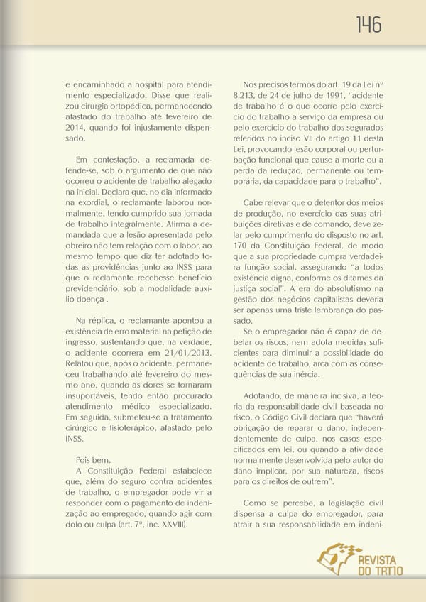 Revista TRT 10 v. 20 n. 1 - Page 145