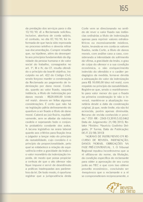 Revista TRT 10 v. 20 n. 1 - Page 164