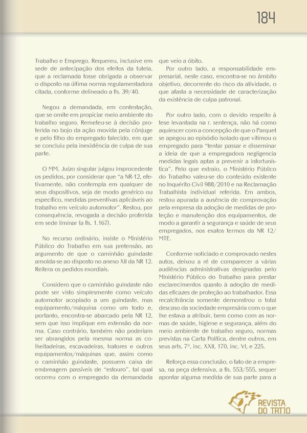 Revista TRT 10 v. 20 n. 1 - Page 183