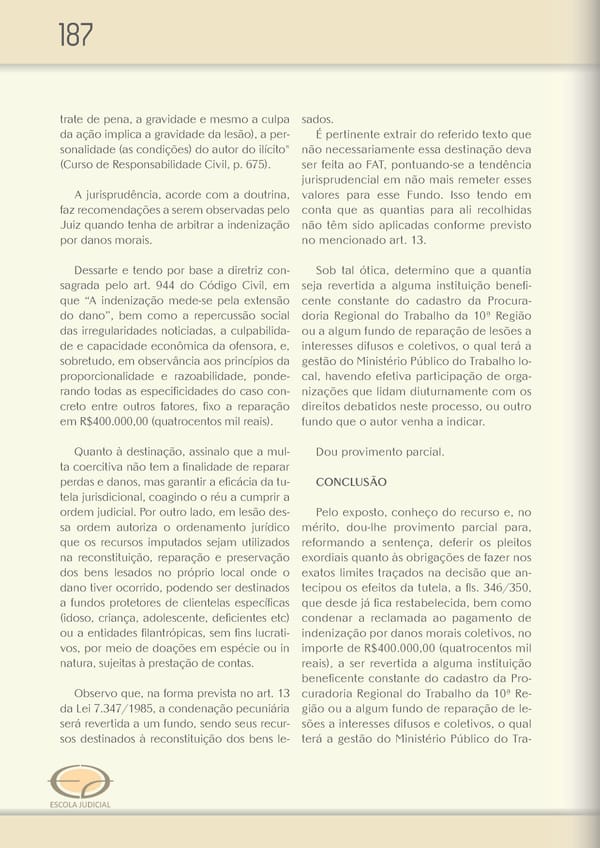 Revista TRT 10 v. 20 n. 1 - Page 186