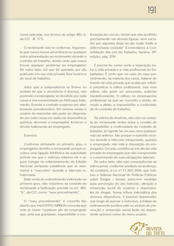 Revista TRT 10 v. 20 n. 1 - Page 190