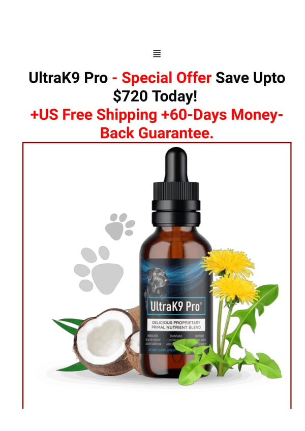 Ultrak9pro healthgrowbeauty com  - Page 1