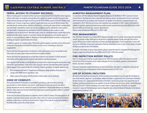 CCSD 2023-2024 Calendar & Parent Guide - Page 5