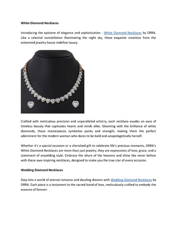 How to Shine Bright on Weddings with Stunning Diamond Jewelry - Page 4