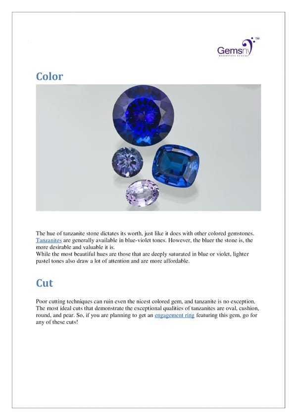 How To Buy The Best Tanzanite Gemstone From Jewelry Store.PDF - Page 3