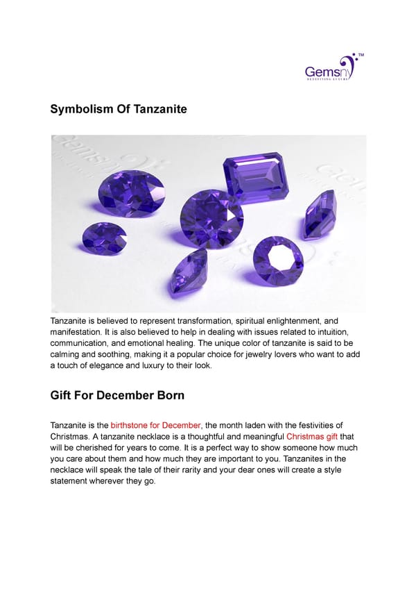 Tanzanite Necklaces for Gifting  Perfect for December Birthdays or Milestone Celebrations.pdf - Page 2