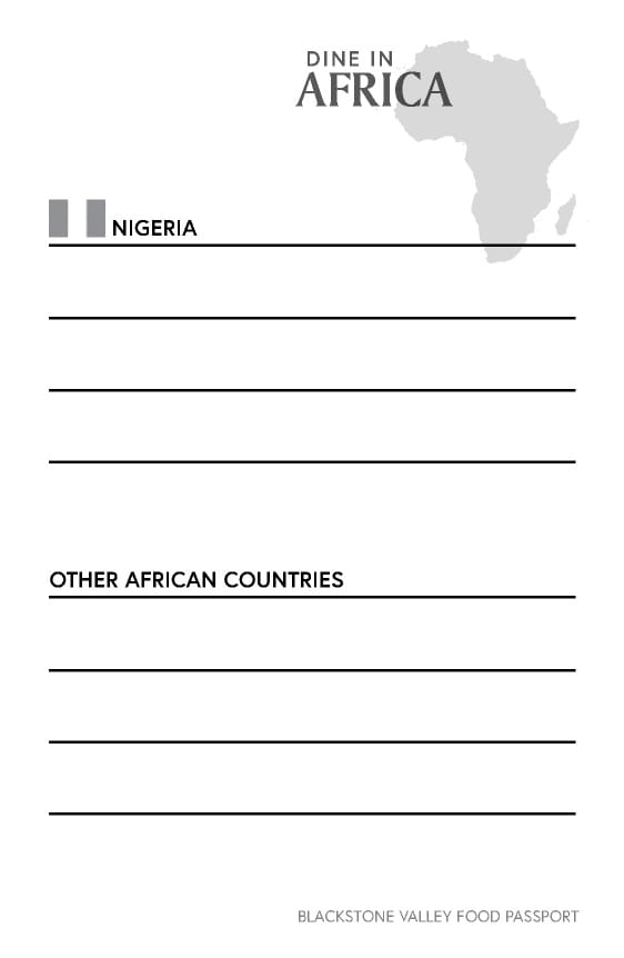 Blackstone Valley International Food Trail Passport - Page 5