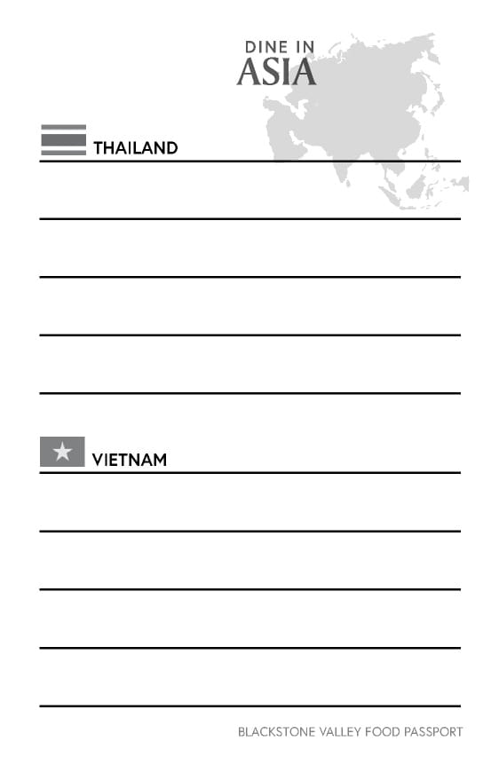 Blackstone Valley International Food Trail Passport - Page 11