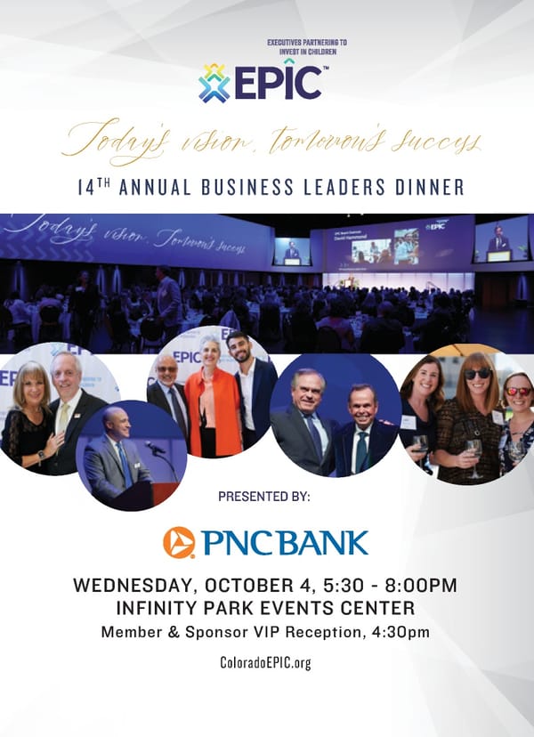 14th Annual Business Leaders Dinner - Page 1