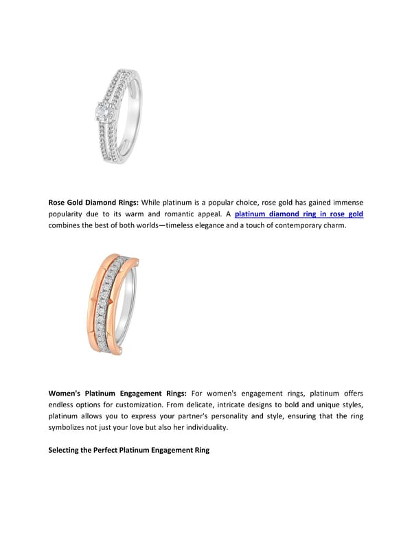 Blog 2  Symbolize Your Love with the Best Platinum Engagement Rings - Page 2