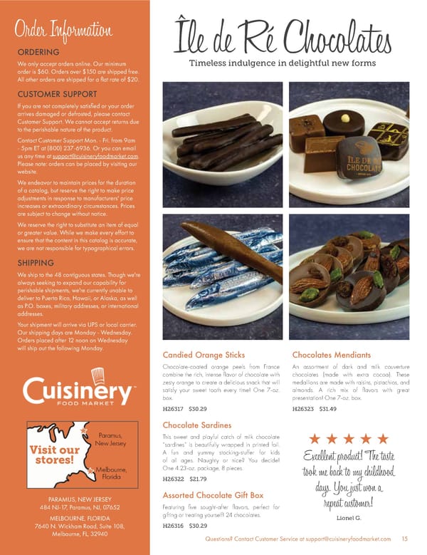 Cuisinery Food Market Catalog - Page 15