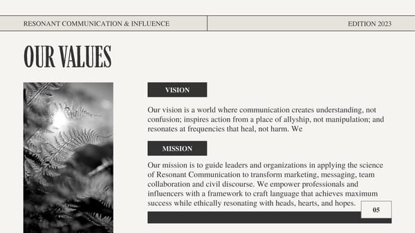 Resonant Communication & Influence - Page 5