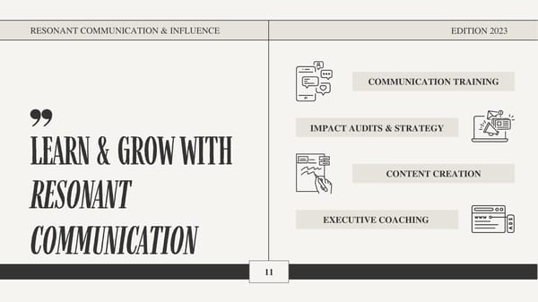 Resonant Communication & Influence - Page 11