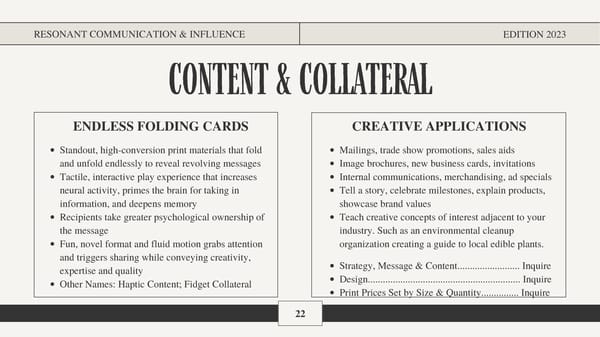 Resonant Communication & Influence - Page 22