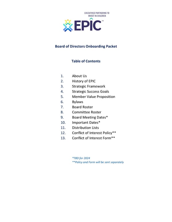 EPIC BOD Onboarding Packet 2023  - Page 2