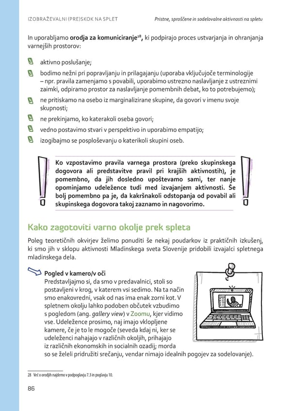 Izobraževalni (pre)skok na splet - Page 87