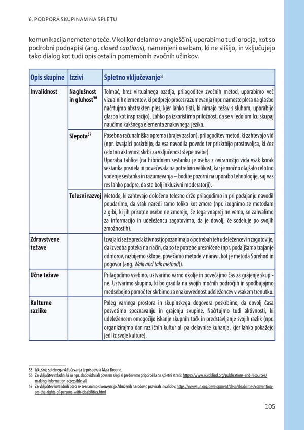 Izobraževalni (pre)skok na splet - Page 106