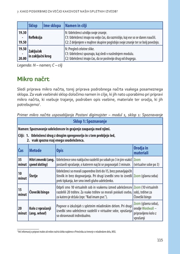 Izobraževalni (pre)skok na splet - Page 116