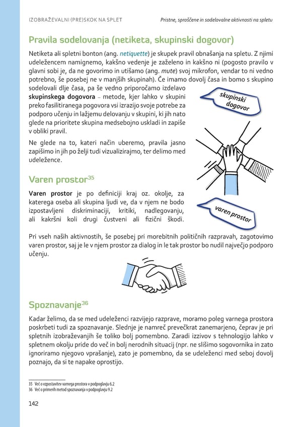 Izobraževalni (pre)skok na splet - Page 143