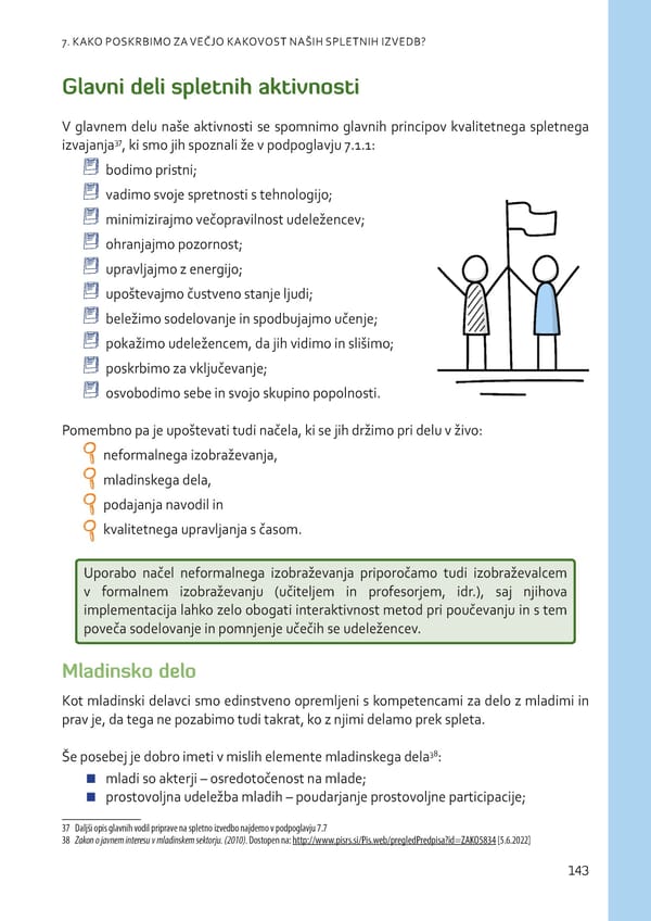 Izobraževalni (pre)skok na splet - Page 144