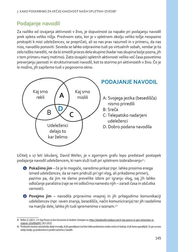 Izobraževalni (pre)skok na splet - Page 146