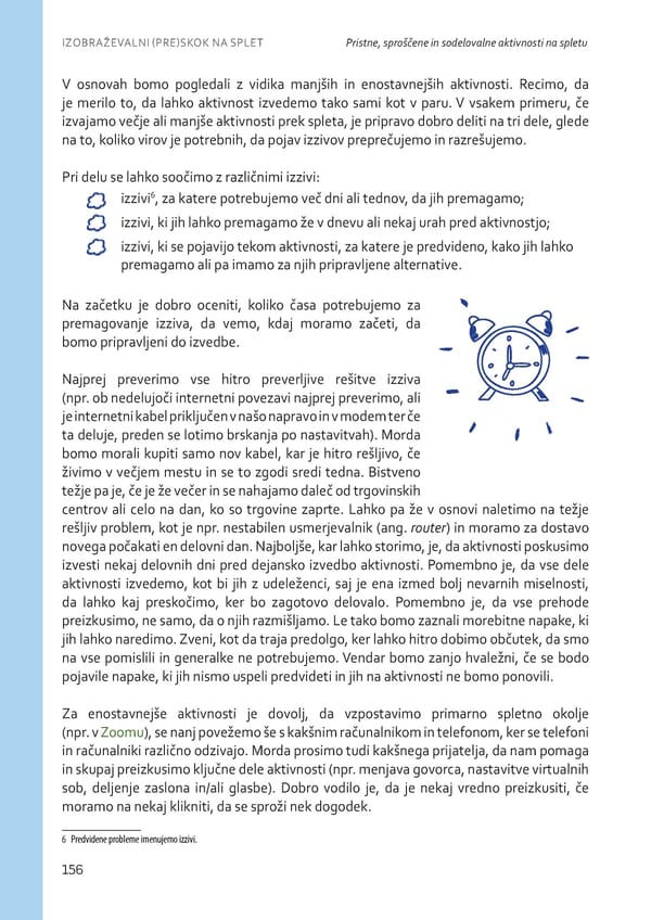 Izobraževalni (pre)skok na splet - Page 157